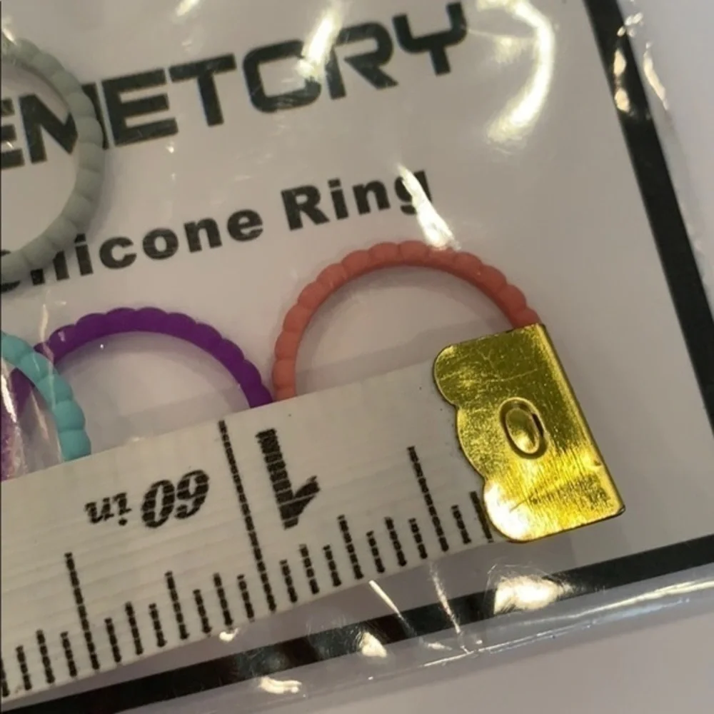 💐5/25 4 Demetory silicone rings - Picture 3 of 6